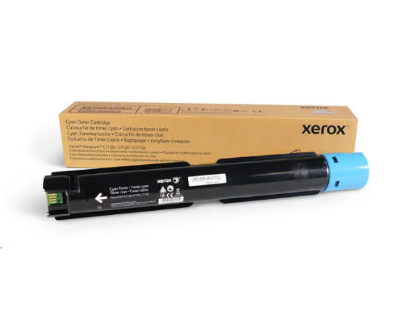 XEROX GENUINE EXTRA HIGH CAPACITY CYAN TONER CARTRIDGE FOR THE VERSALINK C7120/25/30