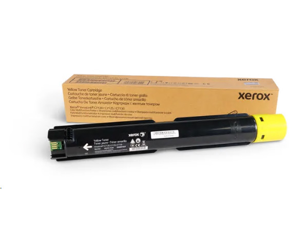 XEROX GENUINE EXTRA HIGH CAPACITY YELLOW TONER CARTRIDGE FOR THE VERSALINK C7120/25/30